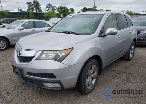 2010 Acura Mdx Technology Package from USA, damaged, VIN 2HNYD2H62AH520414